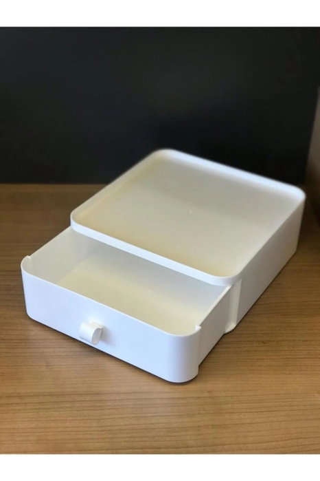 Hermia Organizador de Maquillaje Bayev - Blanco